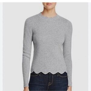 100% Cashmere Gray Sweater
